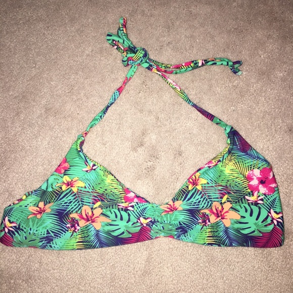Floral Bikini Top - Picture 2 of 4